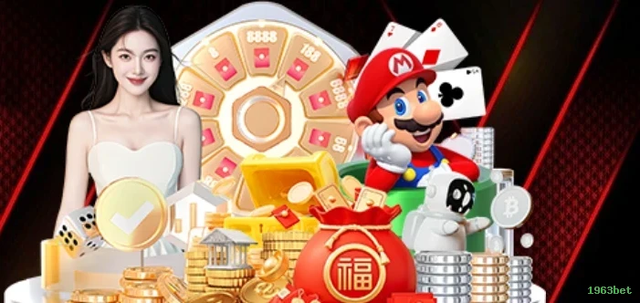 Imagem promocional dos jogos Fortune da 1963bet